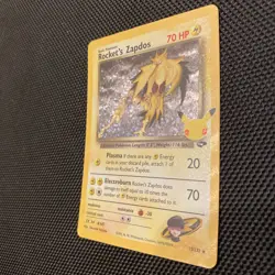 Rocket's Zapdos 15/132 Pokemon Celebrations Classic Collection Holo Card - Image 2