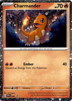 Charmander - (Cosmos Holo) Promo SV: Scarlet & Violet Promo Cards 047 NM - Image 1