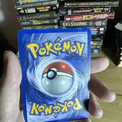 Hitmonchan 8/130 Pokemon Base Set 2 SWIRL Holo Rare WOTC Vintage Card English MP - Image 5