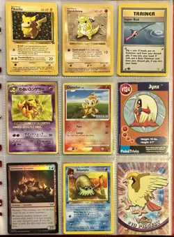 Vintage Pokemon Card Collection - No Binder Lot 5 Pages - Holo - Modern LP/NM - Image 3