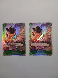 X2 One Piece Card Game TCG PRB02 Cavendish EB01-012 SR M/NM Condition - Image 1