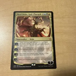 Nicol Bolas, God-Pharaoh #140/199 Magic: The Gathering Condition NM - Image 1
