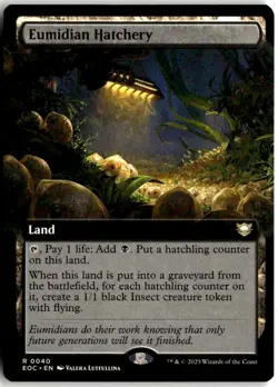 Eumidian Hatchery (Extended Art) Rare Near Mint or Better - Image 1