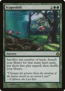 Scapeshift Morningtide HP MTG - Image 1