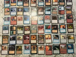 Mtg Value Lot x100 Magic The Gathering Lightning Bolt Pyroclasm Duress Mp-Hp - Image 2