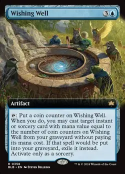 Wishing Well - Foil Extended Art BLB NM MTG - Image 1
