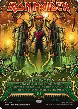 MTG Secret Lair x Iron Maiden: Eddie Unchained Rainbow FOIL - Presale - SOLD OUT - Image 3