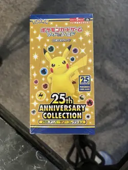Pokemon TCG Japanese 25th Anniversary Collection Booster Box Sealed 4521329322568 - Image 1
