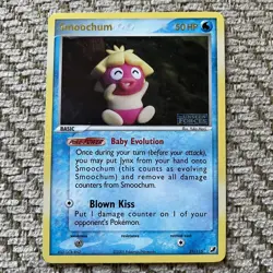 Pokemon Smoochum 31/115 Stamped Reverse Holo Ex Unseen Forces NM - Image 1
