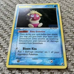Pokemon Smoochum 31/115 Stamped Reverse Holo Ex Unseen Forces NM - Image 3