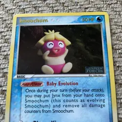 Pokemon Smoochum 31/115 Stamped Reverse Holo Ex Unseen Forces NM - Image 5