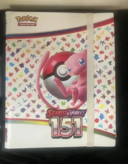 Pokemon 151 Mew Binder Collection Binder never used. Includes 151 poster! - Image 2