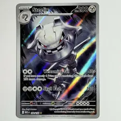 Pokemon Mega Evolution Steelix 150/132 Illustration Rare NM - Image 1