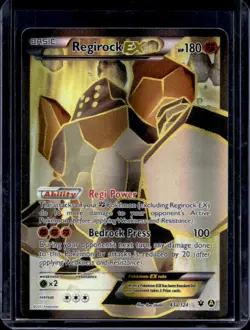 2016 Pokemon XY Fates Collide Regirock Promos #43a/124 - Image 1