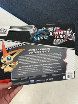 Pokemon Black Bolt White Flare 4 Booster Pack Victini Illustration Collection - Image 3