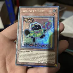 Lollipo Yummy JUSH-EN018 Collectors Rare 1st Edition Mint Yugioh - Image 1