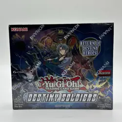 Yugioh Destiny Soldiers Booster Box 1st Edition English Factory Sealed 83717830139 - Image 1