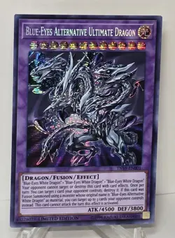 *** BLUE-EYES ALTERNATIVE ULTIMATE DRAGON *** SECRET RARE TN19-EN001 YUGIOH! - Image 1