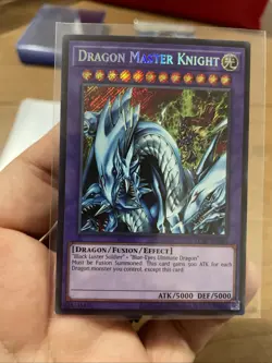 Dragon Master Knight LCKC-EN065 Unlimited Secret Rare NM +Bonus FREE SHIPPING! - Image 1