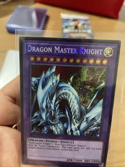 Dragon Master Knight LCKC-EN065 Unlimited Secret Rare NM +Bonus FREE SHIPPING! - Image 2
