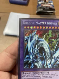 Dragon Master Knight LCKC-EN065 Unlimited Secret Rare NM +Bonus FREE SHIPPING! - Image 4