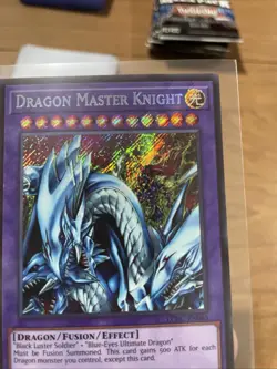 Dragon Master Knight LCKC-EN065 Unlimited Secret Rare NM +Bonus FREE SHIPPING! - Image 5