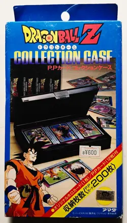 Vintage 1995 Dragon Ball Z Amada Carddass P.P. Card Collection Case *IN BOX* DBZ - Image 1