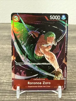 Roronoa Zoro (Gift Collection 2023) ST01-013 One Piece Promotion Cards Foil - Image 1