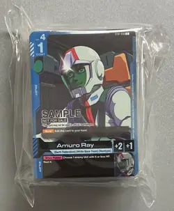 [LK-01] Gundam Card Game Launch Kit 01 Demo Decks Gundam Alternate Promo Card - Image 2