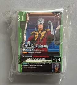 [LK-01] Gundam Card Game Launch Kit 01 Demo Decks Gundam Alternate Promo Card - Image 3