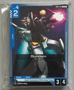 [LK-01] Gundam Card Game Launch Kit 01 Demo Decks Gundam Alternate Promo Card - Image 4