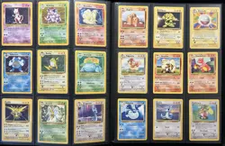 Pokemon 1999 Base Set 99% Complete 101/102 Cards - Image 2