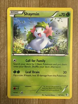 Shaymin - Boundaries Crossed 10/149 - Pokemon Card TCG - LP - Image 1