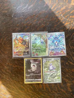Pokemon TCG Art Rare 5 Card Lot #2 NM Nidoking 174/165 duskull gg28/gg70 - Image 1