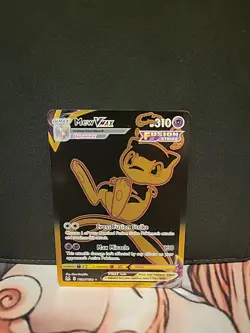 Pokemon Mew VMAX TG30 Lost Origin Gold Secret Rare Full Art Holo Card - Image 1