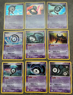 Pokemon EX Unseen Forces Unown Complete Set 28 cards NM/M - Image 1