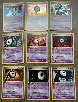Pokemon EX Unseen Forces Unown Complete Set 28 cards NM/M - Image 3
