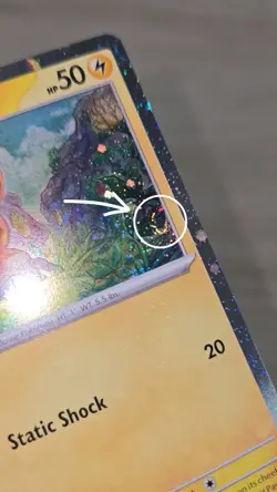DOUBLE FART SWIRL 🌀💫 HOLO BLEED ERROR NM Pawmi 074/193 Cosmos PAL Pokemon Card - Image 2