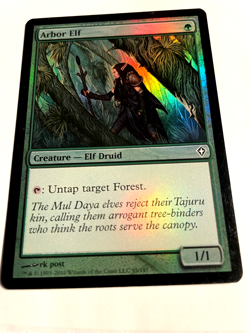 Arbor Elf Worldwake Foil Near mint Beautiful Must check it out Take a look!!!! - Image 1