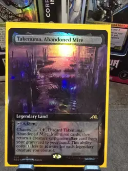 Takenuma, Abandoned Mire (Extended Art) Kamigawa: Neon Dynasty Foil - Image 1