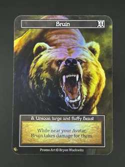 Sorcery: Contested Realm Bruin Unique Foil - Arthurian Legends - Dust Rewards - Image 1