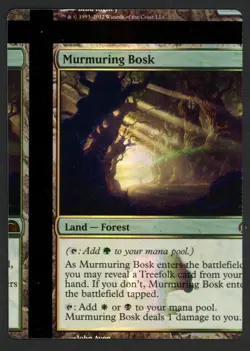 ***FOIL Murmuring Bosk NFC Miscut*** MTG FTV Lands Magic Kid Icarus - Image 1