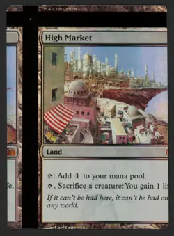 ***FOIL High Market NFC Miscut*** MTG FTV Lands Magic Kid Icarus - Image 1