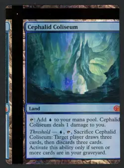 ***FOIL Cephalid Coliseum NFC Miscut*** MTG FTV Lands Kid Icarus - Image 1