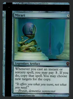 ***FOIL Mirari NFC Miscut*** MTG FTV Relics Magic Kid Icarus - Image 1