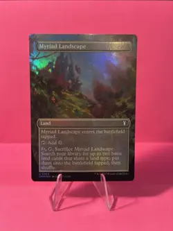 Myriad Landscape (Borderless) Commander Masters Foil - Image 1