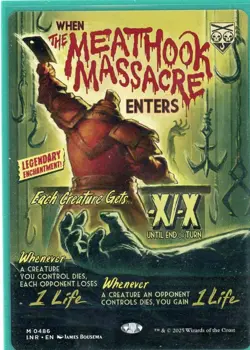 The Meathook Massacre (Showcase) #486 (NM) Innistrad Remastered INR Magic MTG - Image 1