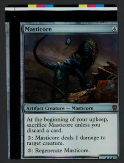 ***FOIL Masticore NFC Miscut*** MTG FTV Relics Magic Kid Icarus - Image 1