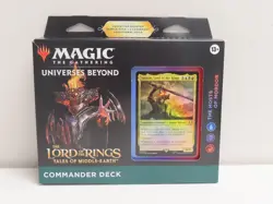 2023 MTG Lord of the Rings Tales Middle-Earth Commander Deck Hosts of Mordor Box - Image 1