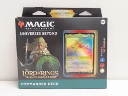 2023 MTG Lord of the Rings Tales Middle-Earth Commander Deck Riders of Rohan Box - Image 1